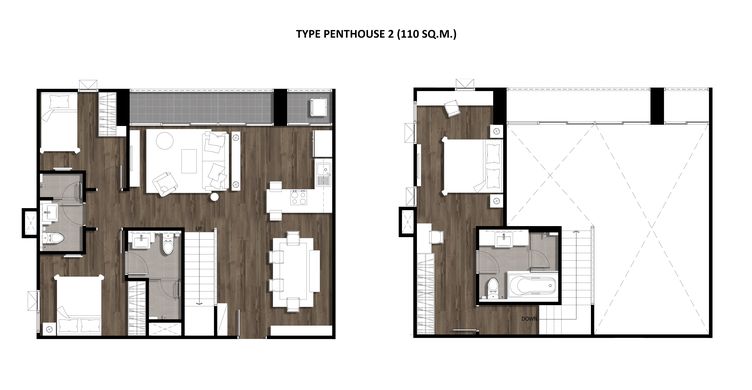 28PENTHOUSE 110 Sqm. TYPE 2