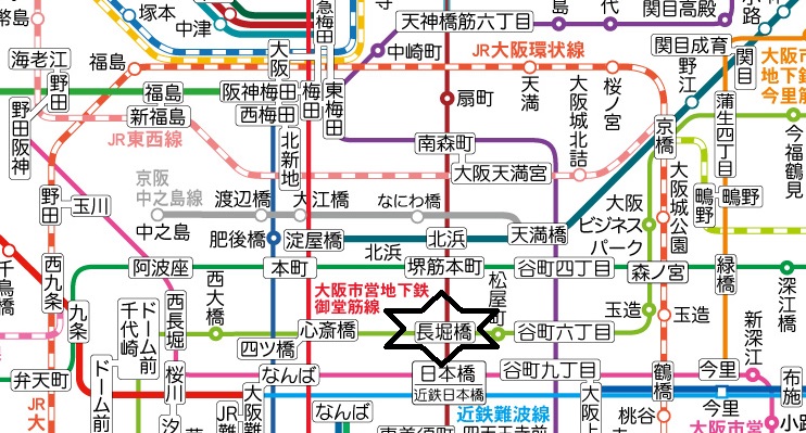 大阪地圖