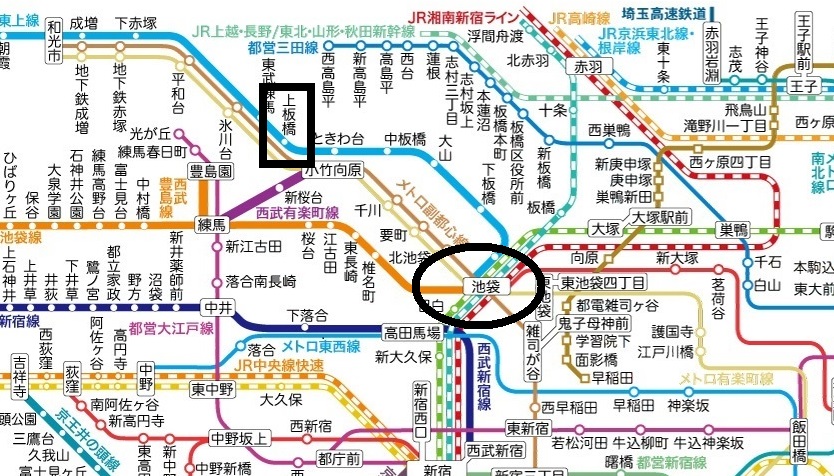 東京地圖 3