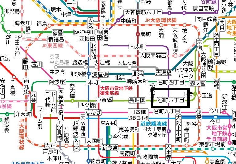 大阪地圖